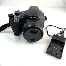 Sony Cyber-Shot DSC-H400 20.1MP Digital Camera 63x Optical Zoom W/ Charger - $150.99