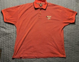 Starter Nebraska Cornhuskers Shirt Sleeve Polo Shirt Men’s Size 3XL Red - $304.10 MXN
