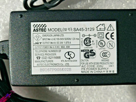 ASTEC Charger AC Adapter Power Supply SA45-3129  24V 1.875A - £7.92 GBP