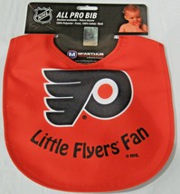 NHL Little Philadelphia Flyers Fan Baby Infant ALL PRO BIB Orange by WinCraft - £11.21 GBP