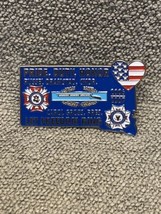 NEW Russel Dramstad Let Freedom Ring 2006 2007 Veterans Pin KG JD - $221.66 MXN
