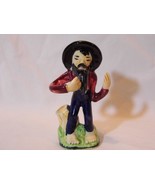 vintage JAPAN decorative collectible Figurine statue Oriental MAN - $9.56 CAD