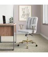 Mid-Century White Chrome Swivel Office Chair - €651,42 EUR