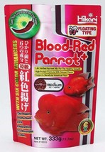 Hikari USA Blood-Red Parrot+ Floating Fish Food 1ea/11.7 oz, MD - £22.11 GBP