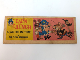 Vtg Cap&#39;n Crunch A Witch In Time Mini Comic Cereal Premium Booklet 1965 - £15.15 GBP