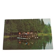 Postcard Kitch-Iti-Ki-Pi The Big Spring Palms Books State Park MI Chrome - $4.15