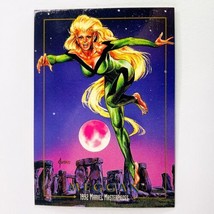 Marvel SkyBox Masterpieces 1992 Meggan Super Hero Card 55 MCU Excalibur - £1.55 GBP