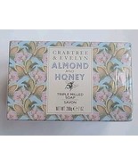 Crabtree &amp; Evelyn TRIPLE MILLED Bar Soap Set Almond &amp; Honey + Oatmeal &amp;W... - $27.15 CAD