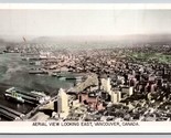 RPPC Aerial View Looking East Vancouver British Columbia BC Canada Postc... - $5.89