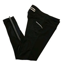 Athleta Leggings Womens S High Rise Reflective Back Zip Black Running Tight - $20.14