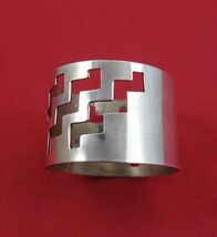 Aztec by Various Makers Sterling Silver Napkin Ring by TS .25oz  1 1/4 x... - $88.11