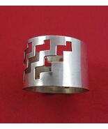 Aztec by Various Makers Sterling Silver Napkin Ring by TS .25oz  1 1/4 x... - $1,618.38 MXN