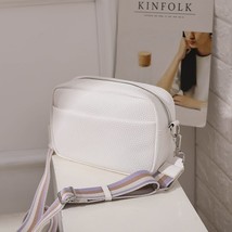 IKE MARTI Solid Classic Purses and Handbags Women Wide Fabric Strap Crossbody Ba - £38.77 GBP
