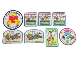 Girl Scout GSA Badge Build A Bear Patch Lot 2011 2012 Cookie Sales - $5.90