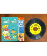 Vintage Cinderella 45 rpm Record Peter Pan USA &amp; Book by Mulder &amp; Zoon A... - $13.48 CAD