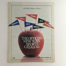 1988 The Yankees Clubhouse Presents The Official New York Sports Catalog - £11.16 GBP