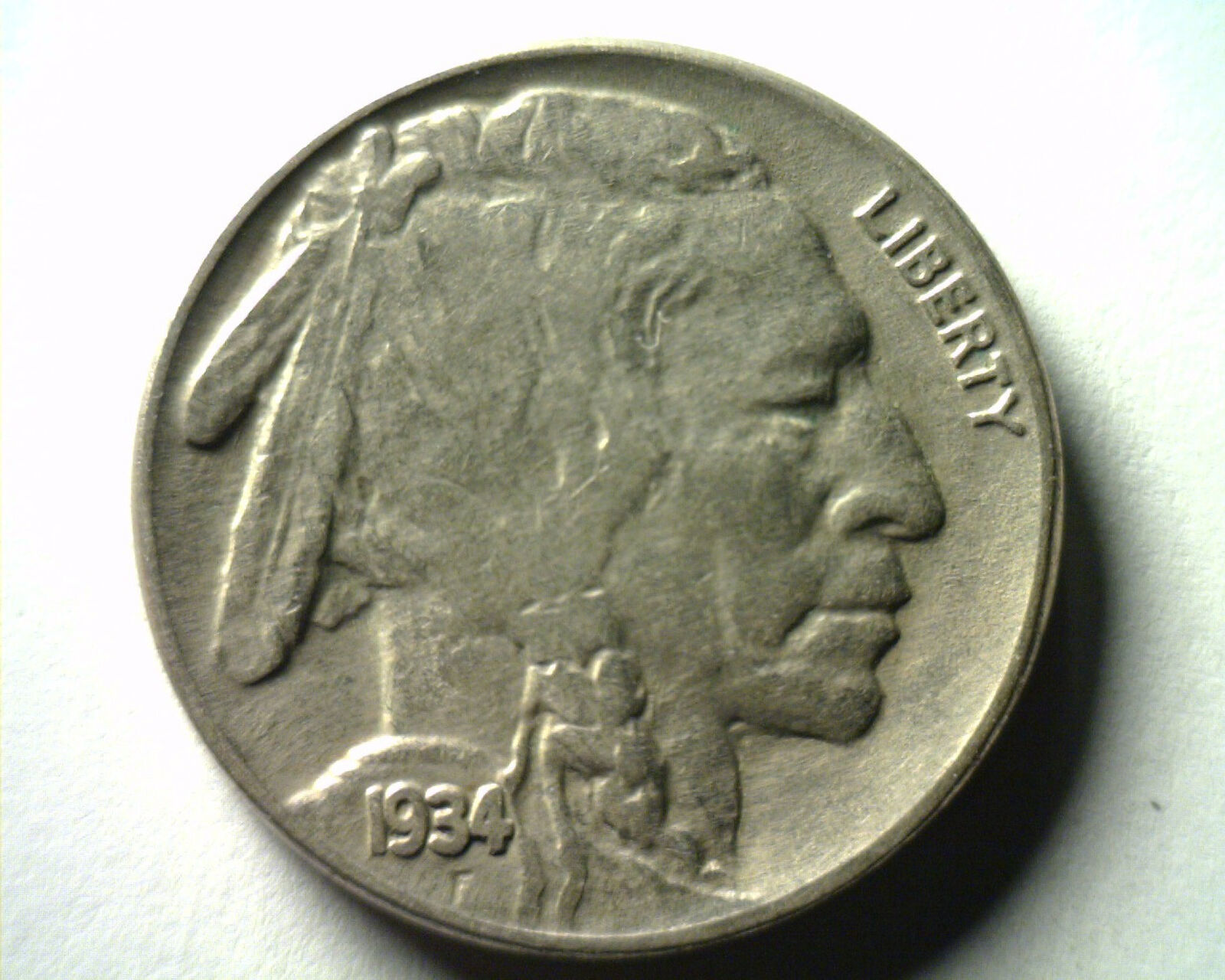 Primary image for 1934 BUFFALO NICKEL EXTRA FINE / ABOUT UNCIRCULATED XF/AU NICE ORIGINAL EF/AU