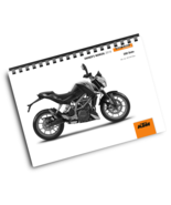 KTM 2016 - 390 DUKE - OWNERS MANUAL USER GUIDE - $49.99