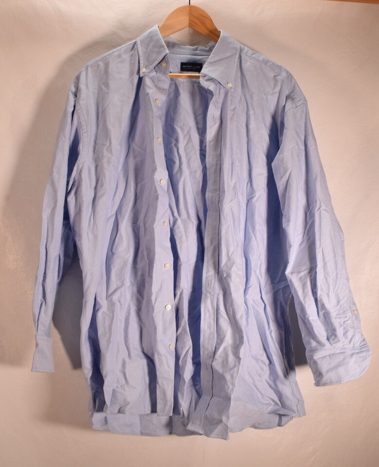 Proper Cloth Mens Button Down Shirt Blue Item image 9