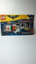 LEGO The Batman Movie Scarecrow Special Delivery Instructions  - £2.34 GBP