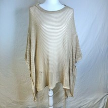 a.n.a Women 3X Tan Beach Pool Summer Knit Cover Up EUC - £22.94 GBP