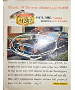 Simoniz Makes It Vista Time Trunk 58 Chrysler Cleaned Wax-1958 Vintage P... - $13.03 CAD