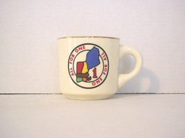 BSA 1970&#39;s Boy Scout Coffee Mug Cup Region 1 All For One One For All - £3.94 GBP