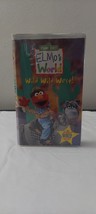 Elmo&#39;s World - Wild Wild West VHS 2001 Rare Clamshell Sesame Street - £5.76 GBP