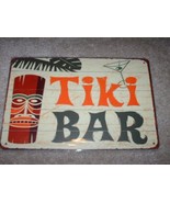New &quot;Tiki Bar&quot; Tin Metal Sign 8&quot; X 12&quot; Horizontal  - £19.65 GBP