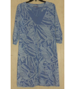 EXCELLENT WOMENS fresh produce PRINT KNIT DRESS / COVERUP W/ POCKETS  SI... - €24,32 EUR