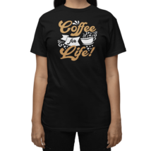 Coffee For Life Womens Short Sleeve Shirt - £11.85 GBP