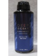 Bath &amp; Body Works Men&#39;s Collection Body Spray 3.7 oz DEEP OCEAN sea salt... - $24.99