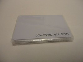 10 Pack Lot 125khz RFID Proximity Card Door Gate Access Control Pre Programmed - £10.12 GBP