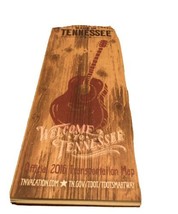 Welcome To Nashville East Middle West Tennessee, Vintage Travel Brochure Map - £7.84 GBP