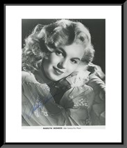 Marilyn Monroe Autographed Framed photo- REPRINT - £62.95 GBP