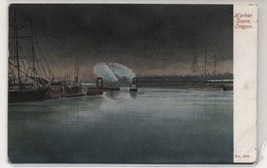 Ships Harbor Scene Oregon Series 496 Divided Back Postcard 1909 - $15.81