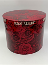 Royal Albert Red Roses - Box Only - Box Is Empty!!!!!!!Nothing But The Round Box - £14.90 GBP
