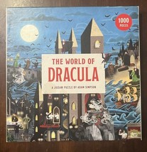 Laurence King The World of Dracula 1000 Piece Puzzle Assembled Once - Like New! - £27.06 GBP