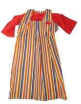 Vintage Childs Halloween CLOWN 3 Piece Costume 4-5  - £17.47 GBP
