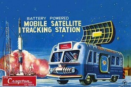 Mobile Satellite Tracking Station - Art Print - £17.52 GBP+