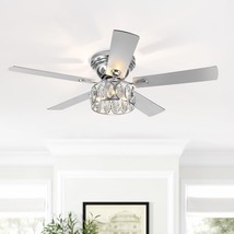 Breezary 52-Inch Flush Mount Ceiling Fans With Lights And Remote Control... - $178.93