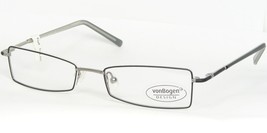 Vintage Von Bogen Vb 439 B Black /SILVER /GREY Eyeglasses Von Bogen 50-17-130mm - £50.55 GBP