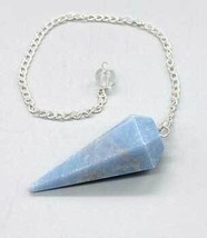 6-sided Angelite pendulum - £20.06 GBP