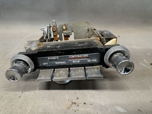 1964-1966 Pontiac Grand Prix NON A/C Heater Controls Dash Vent Fan Bonne... - $181.99