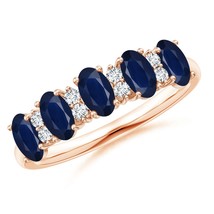 Authenticity Guarantee

ANGARA 1.61 Ct Five Stone Blue Sapphire and Diam... - £624.59 GBP