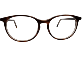 Munic 890-1 Col. 429 Eyeglasses Frame Germany Brown 51-17-130 Round Plastic - £27.97 GBP