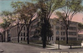 Manual Training School Toledo Ohio OH 1913 Scranton Iowa Postcard D38 - £2.34 GBP