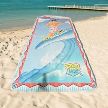Vtg 80’s Totallly Tubular Dog Sunglasses Surfing Soft Beach Pool Towel - $531.77 MXN