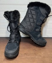 Columbia Womens Black Ice Maiden II YL5206-011 Winter Boots Sz US 6.5 - £40.09 GBP