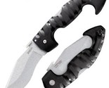Cold Steel Spartan AUS10A Steel Folding Pocket Knife Black Ambidextrous - $61.74